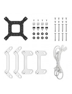 Водно охлаждане 240 IPS white 2